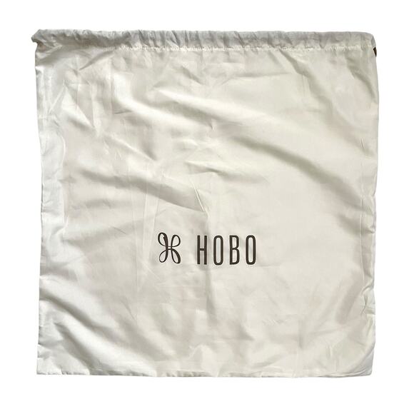 HOBO White Drawstring Dust Bag Protective Cover 18.5"x18.5" - Picture 1 of 4